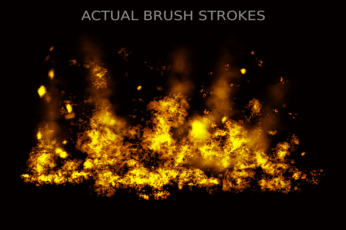 Procreate Fire Brushes preview 4