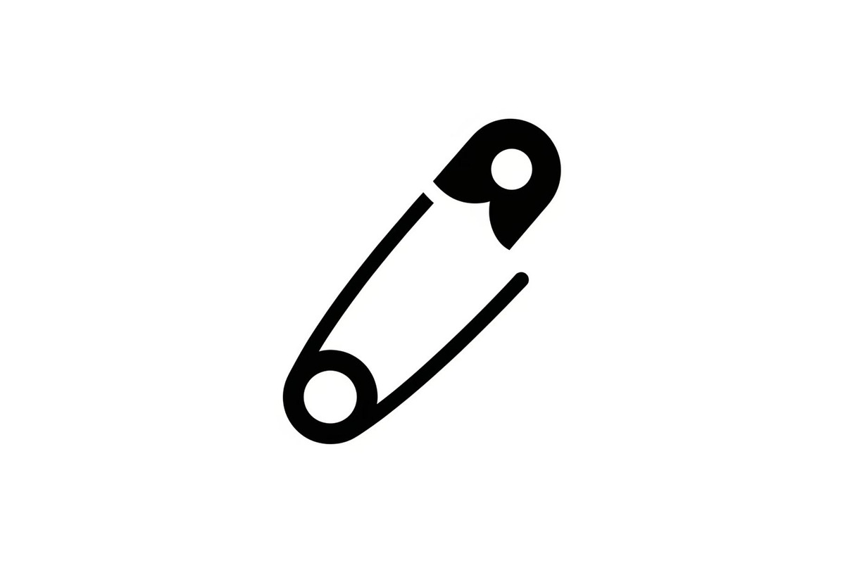 Safety Pin Vector Silhouette Bundle, an Illustration by Designs_River (Photo 9 of 20)