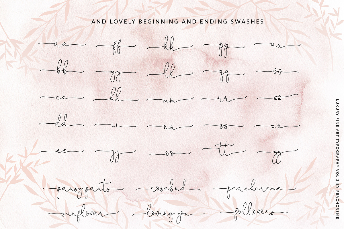 Oh Darling- Ethereal Script Font preview 5