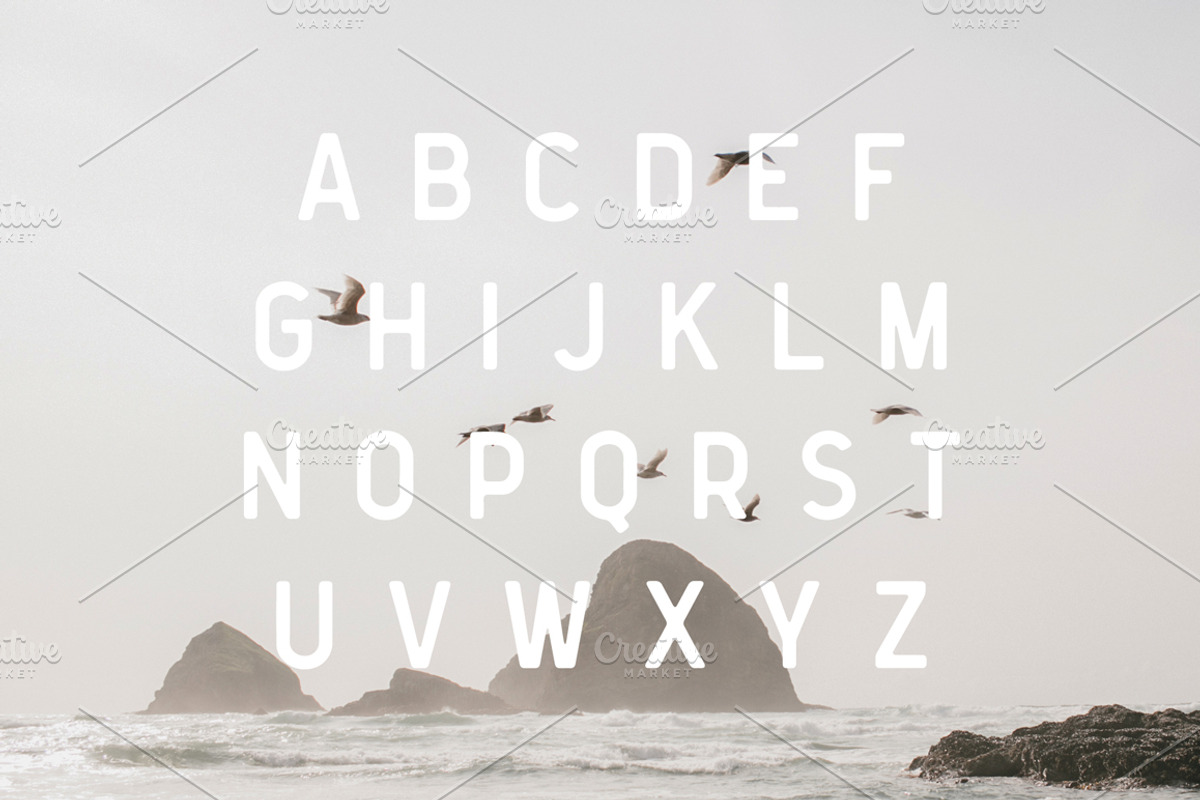 Oregon Font preview 2