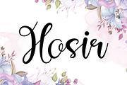 Hosir, a Script Font by khalwa.studio (Thumbnail 1 of 6)