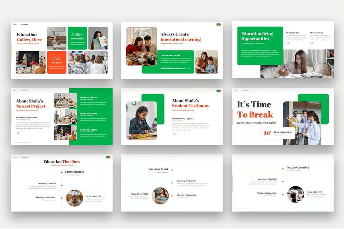 Skola - Education Keynote Templates, a Presentation Template by Fit-tee (Photo 5 of 6)