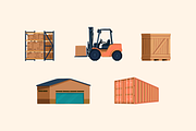Warehouse and Logistics, an Object Graphic by Deemak Daksina (Thumbnail 2 of 3)