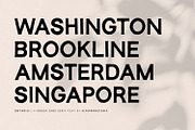 Ontario - Rough Sans Font, a Sans Serif Font by Alpaprana (Thumbnail 5 of 10)