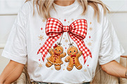 Christmas Gingerbread Coquette PNG, a Seasonal Illustration by Canvas Craft (Thumbnail 3 of 6)