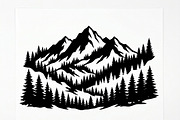 Majestic Pine Trees SVG, a Finance Illustration by Amazin_art (Thumbnail 27 of 32)