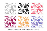 Organic Seamless Botanical Patterns, a Pattern Graphic by Declipo Patt (Thumbnail 4 of 16)