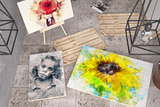 Digital Mixed Art Photoshop Action preview 3