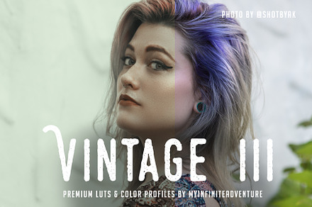 Vintage Premium LUT 24 Pack III
