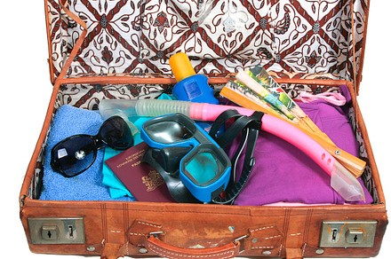 Basket filled with beach items containing basket, isolated, and specs preview 6