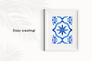 AZULEJOS. Part II. Watercolor tiles, a Decorative Illustration by Liliia Polos Illustration (Thumbnail 12 of 12)