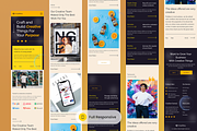Creative Agency Landing Page, a Landing Page Template by SLAB! Design (Thumbnail 3 of 4)