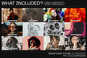 12 Photo Effect Templates, a Layer Style Add-On by iDoodle Studio (Thumbnail 2 of 6)