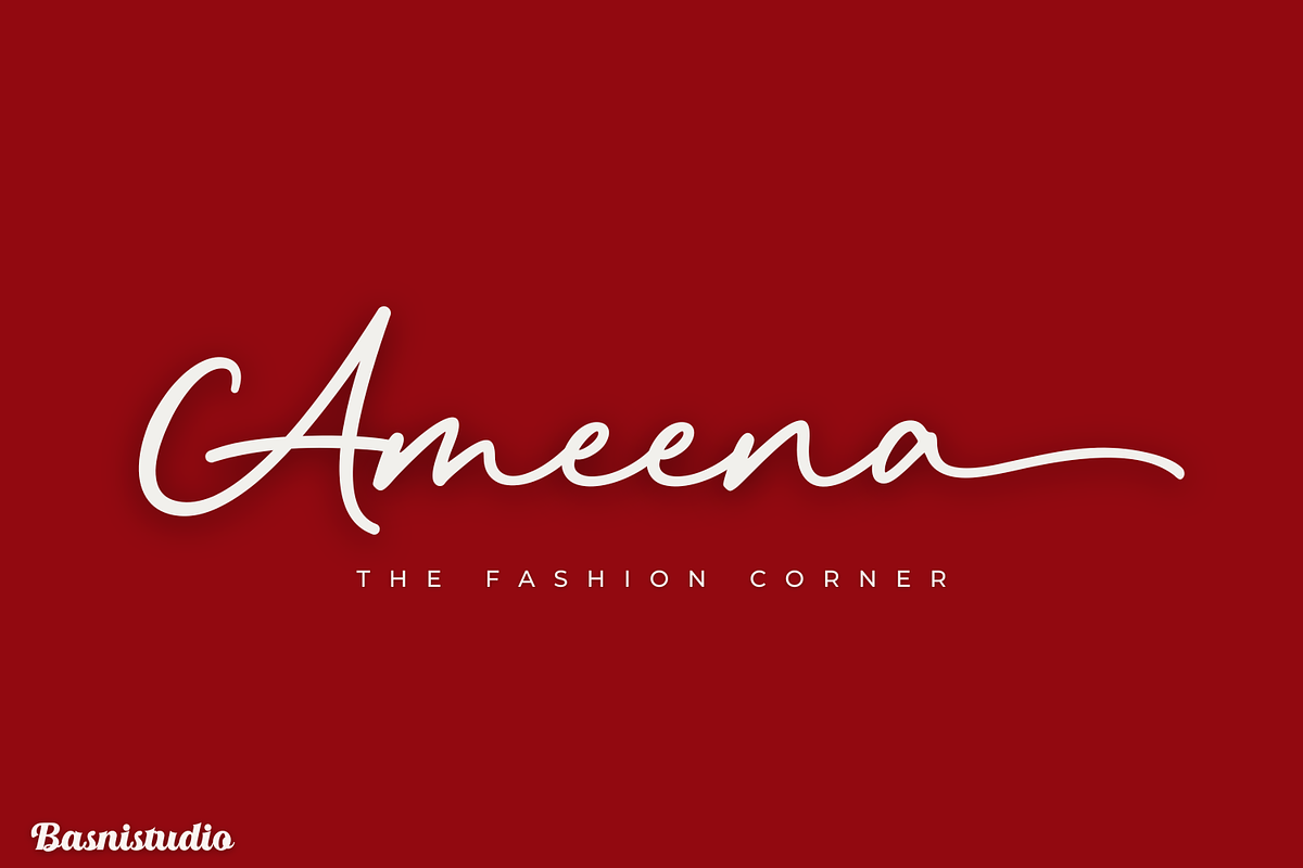 Bellama Signature Font, a Script Font by Basnistudio (Photo 5 of 10)