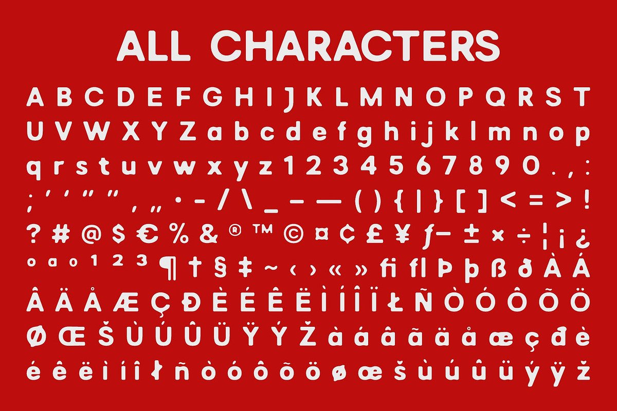 Radeil Blur, a Sans Serif Font by Craft Supply Co. (Photo 8 of 8)