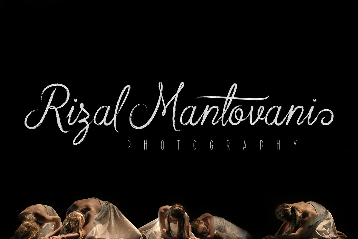 Arabian Script | Brush Textured Font preview 2