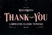 Besta Rosta - Romantic Classic Font, a Serif Font by Drizy (Thumbnail 10 of 10)