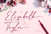 Themollina, a Script Font by kerismaker (Thumbnail 8 of 12)
