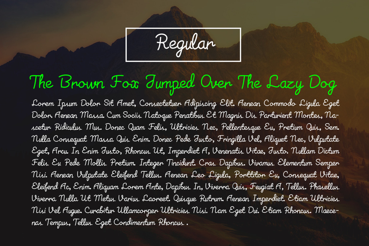 Torsion Font preview 6