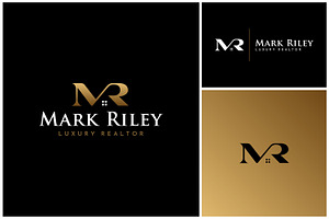 Letter MR RM House Home Realtor Logo, a Branding & Logo Template by Enola99d