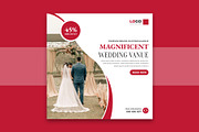 Wedding Venue Social Media Post, a Social Media Template by Designgrove (Thumbnail 3 of 3)