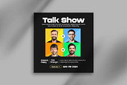 Podcast & Talk Show Instagram Post, a Social Media Template by Saman Osama (Thumbnail 1 of 2)