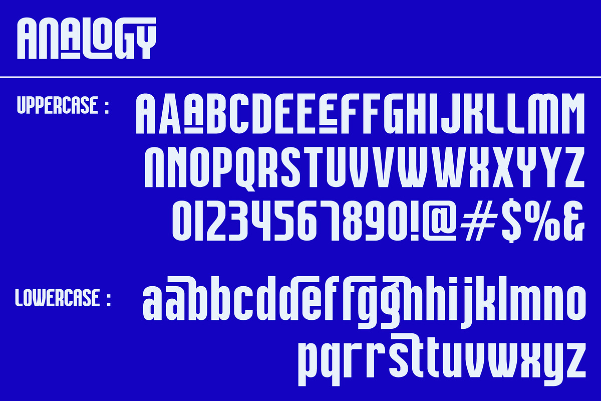Analogy | Modern Sans Serif Font, a Sans Serif Font by roomspace creative lab (Photo 14 of 15)