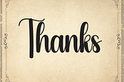 Vintage | Script Font, a Handwritten Font by Scratchones (Thumbnail 9 of 9)
