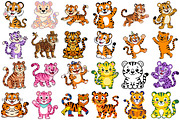 Tiger Clipart, an Animal Illustration by Forhadx5 (Thumbnail 4 of 14)