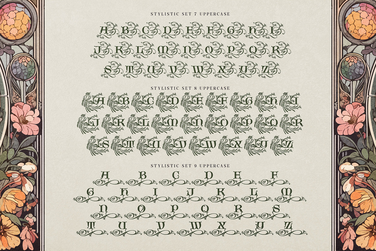 Dreams Mount Typeface, a Serif Font by alit design (Photo 18 of 21)
