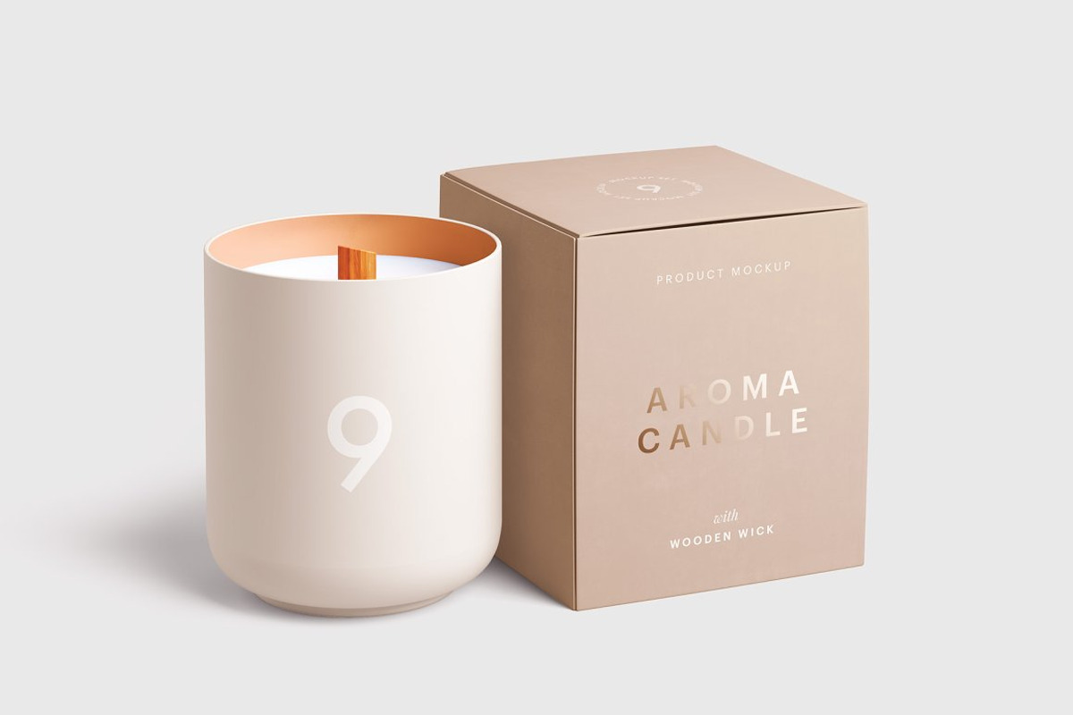 Candle mockup bundle, a Packaging Mockup by GraphicWave (Photo 4 of 7)