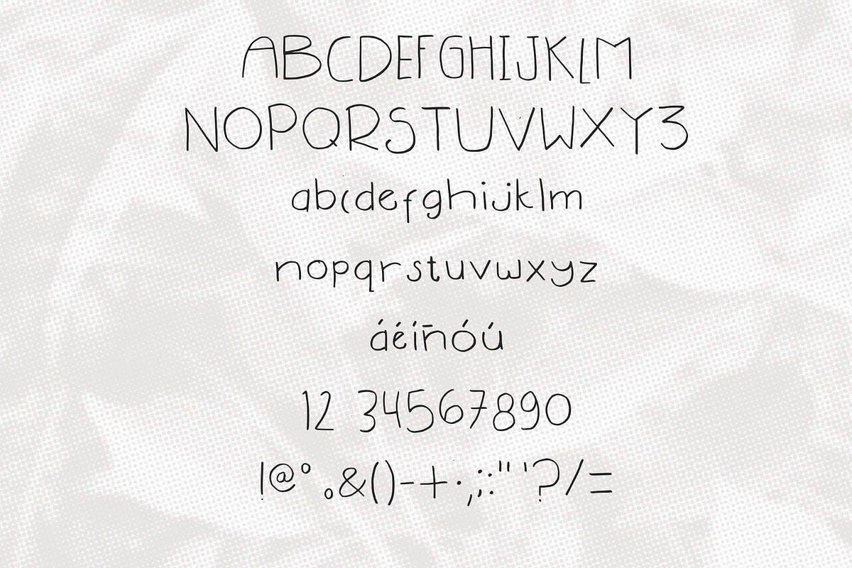 TINGGIIRA FONT BOOK & CHILDISH preview 4