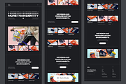 Design Agency Landing Page Template, a Landing Page Template by andrisetiawannn (Thumbnail 3 of 6)