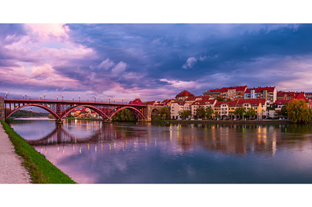 Sunrise at Maribor, an Architecture Photo by Nature and travel