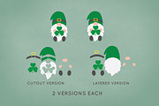 St Patrick's Day Gnomes svg bundle, an Illustration by Peachycottoncandy (Thumbnail 2 of 6)