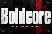 Boldcore — Heavy Display Font