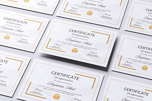 Certificate Mockup, a Flyer Template by graphicstory