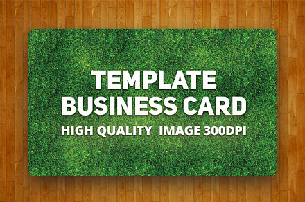 Template business card