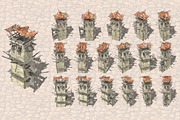 Isometric Ancient City Pack, an Object Graphic by Beatheart Creative Studio (Thumbnail 4 of 77)