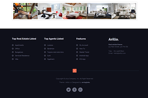 Arillo - Responsive Real Estate