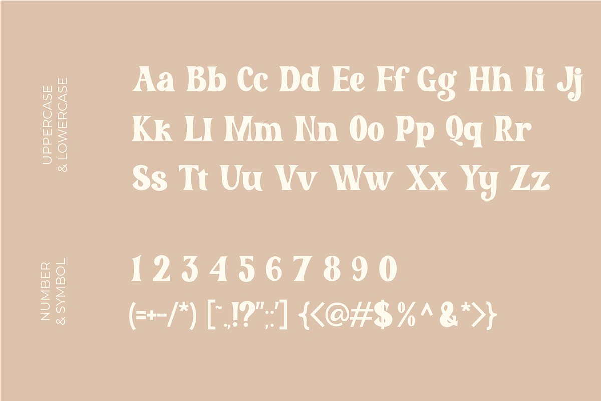 Battora - Modern Retro Font, a Serif Font by Flawless And Co (Photo 8 of 13)