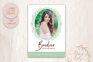 PSD Photo Price Card Template 21