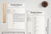 Professional Resume/ CV Bundle, a Resume Template by Wow Designs (Thumbnail 11 of 21)