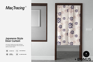 Japanese Style Door Curtain