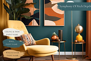 Sw Mid Century Modern Paint Palette, a Presentation Template by CONCEPT COLORS (Thumbnail 7 of 9)