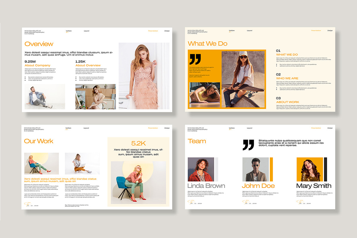 A Design Portfolio Presentation is a, a Presentation Template by MightyDesign (Photo 3 of 8)