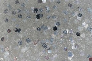 Silver color slime background pattern