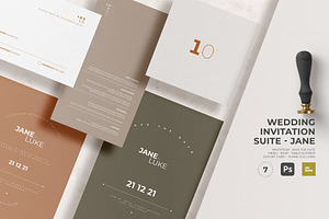 Wedding Invitation Suite - Jane