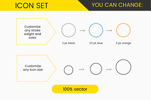 Vision Problems Icons Set