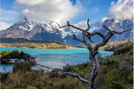 Pehoe lake in Torres del Paine, a Nature Photo by LARISA BLINOVA